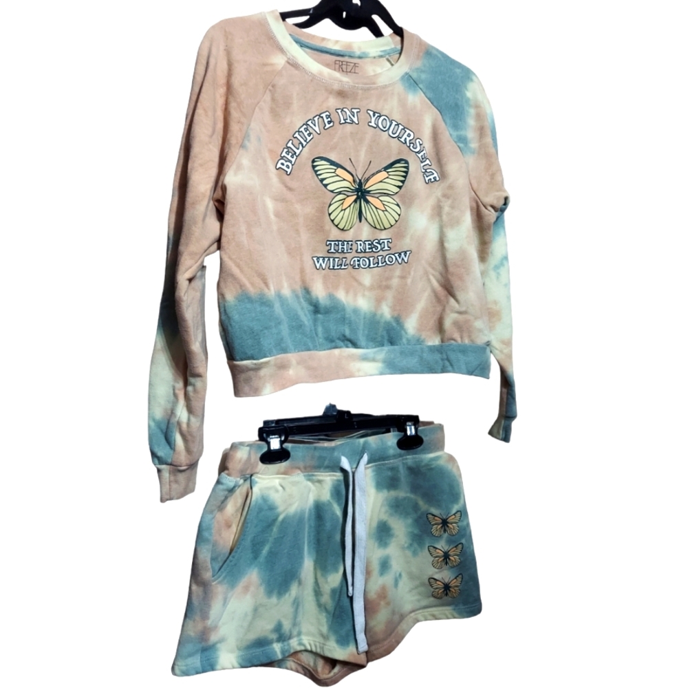 Sweatshirt & Shorts Sz L